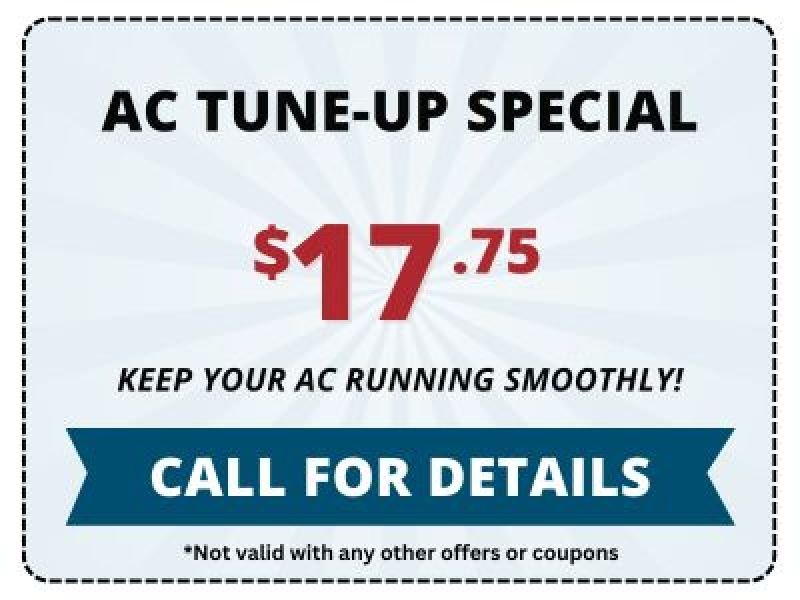 Ac Maintenance Tune Up Coupon