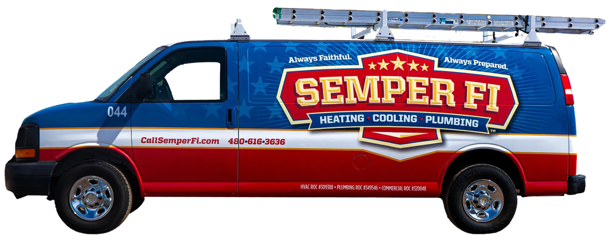 Semper Fi Truck With Ladder